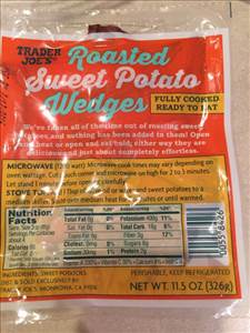Trader Joe's Roasted Sweet Potato Wedges