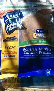 Perdue Perfect Portions Boneless Skinless Chicken Breasts - Italian Style