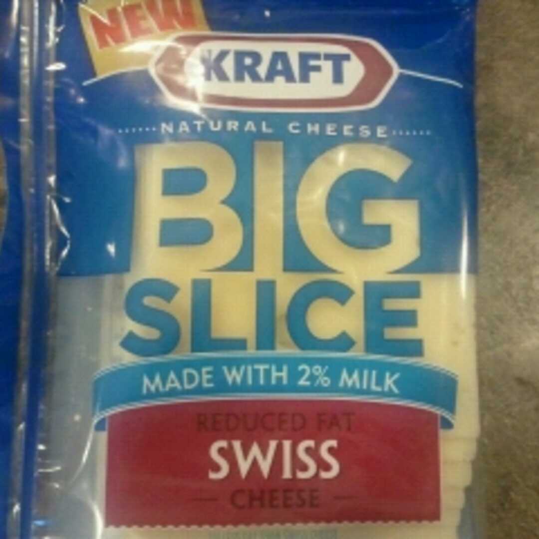 Kraft Big Slice Reduced Fat Swiss Cheese