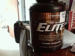 Dymatize Nutrition Elite 12 Hour Protein Powder - Fudge Brownie