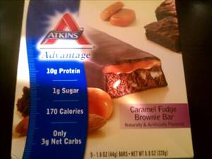 Atkins Atkins Advantage Caramel Fudge Brownie Bar