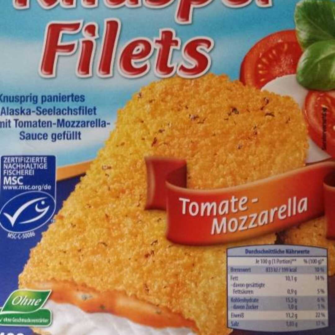 Eskimo Knusper Filets Tomate-Mozzarella