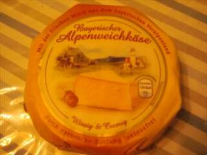 Aldi Bayrischer Alpenweichkäse