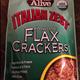 Foods Alive Organic Flax Crackers