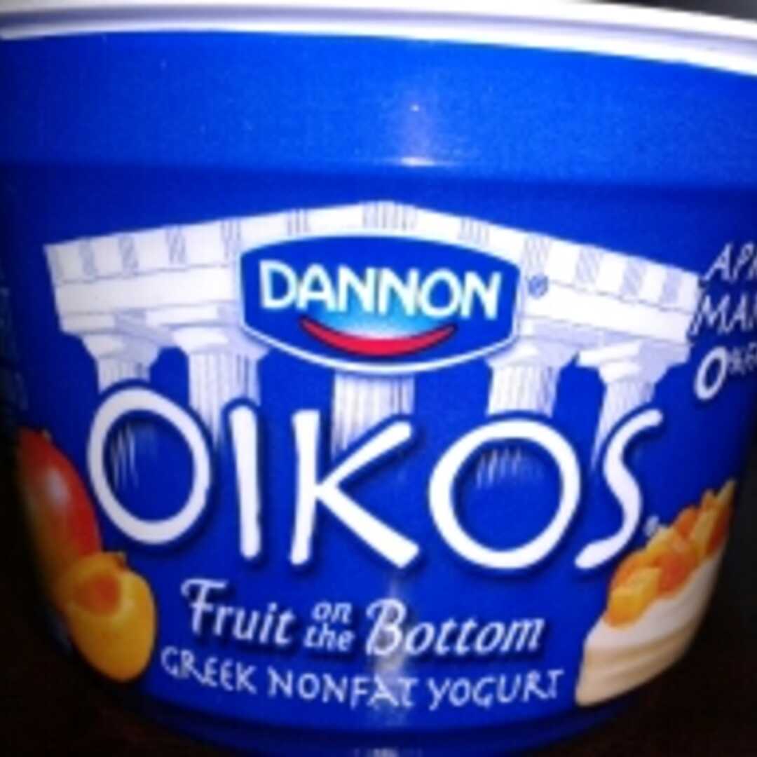 Dannon Oikos Fruit on The Bottom Nonfat Greek Yogurt - Apricot Mango