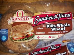 Arnold Select 100% Whole Wheat Sandwich Thins