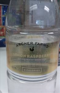 Archer Farms Lemon Raspberry Spring Water