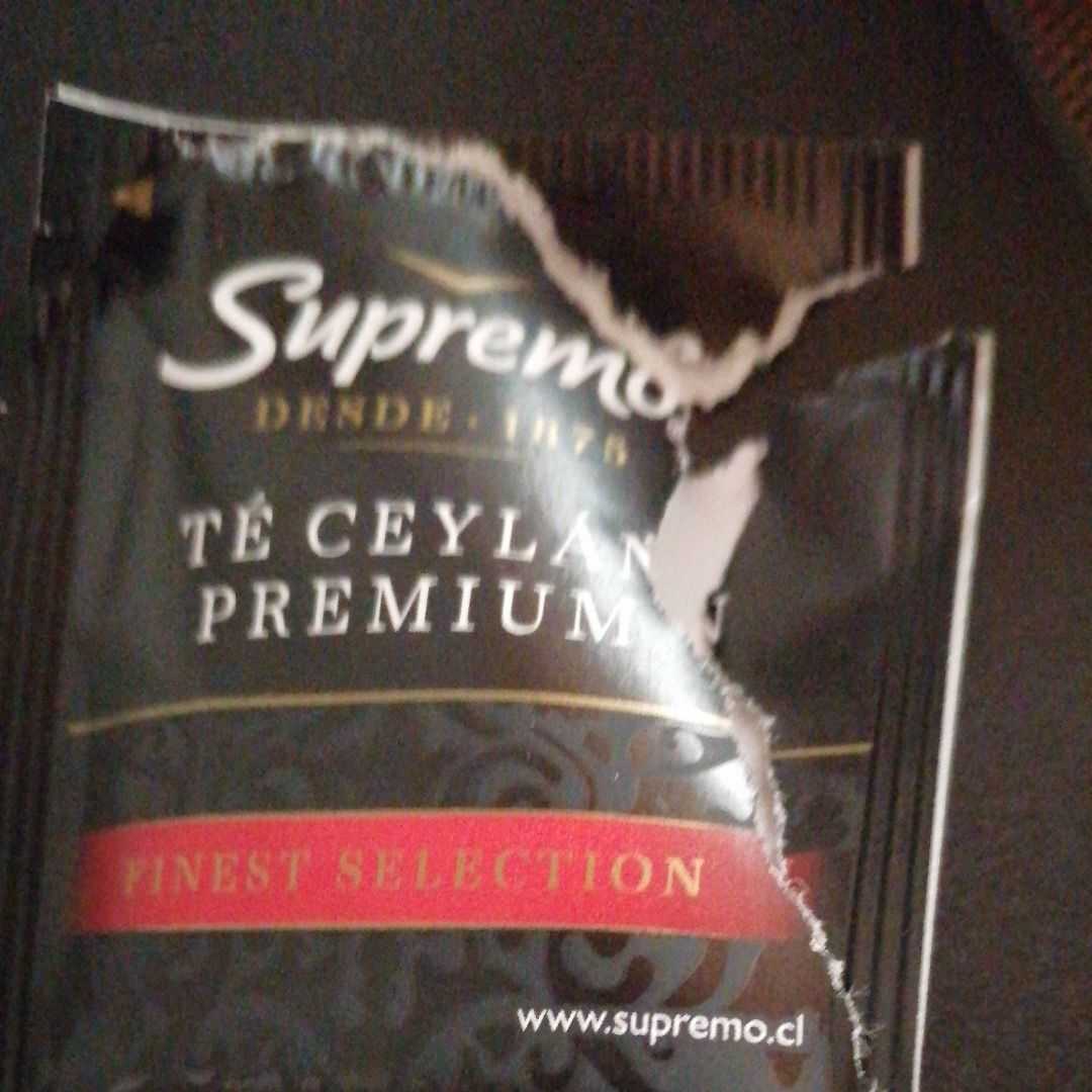 Té Supremo Té Ceylán Premium