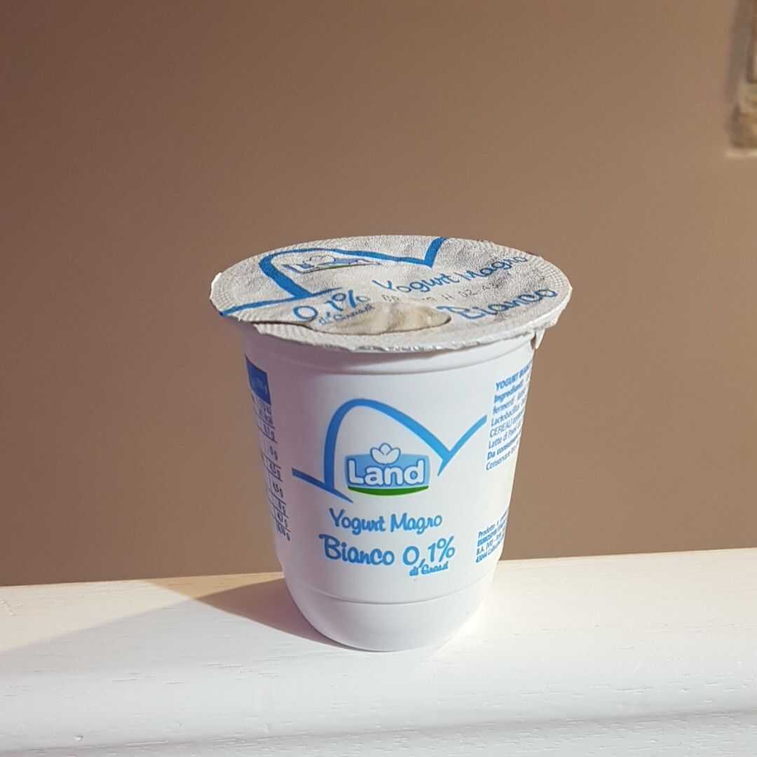 Land Yogurt Bianco Magro 0,1% di Grassi