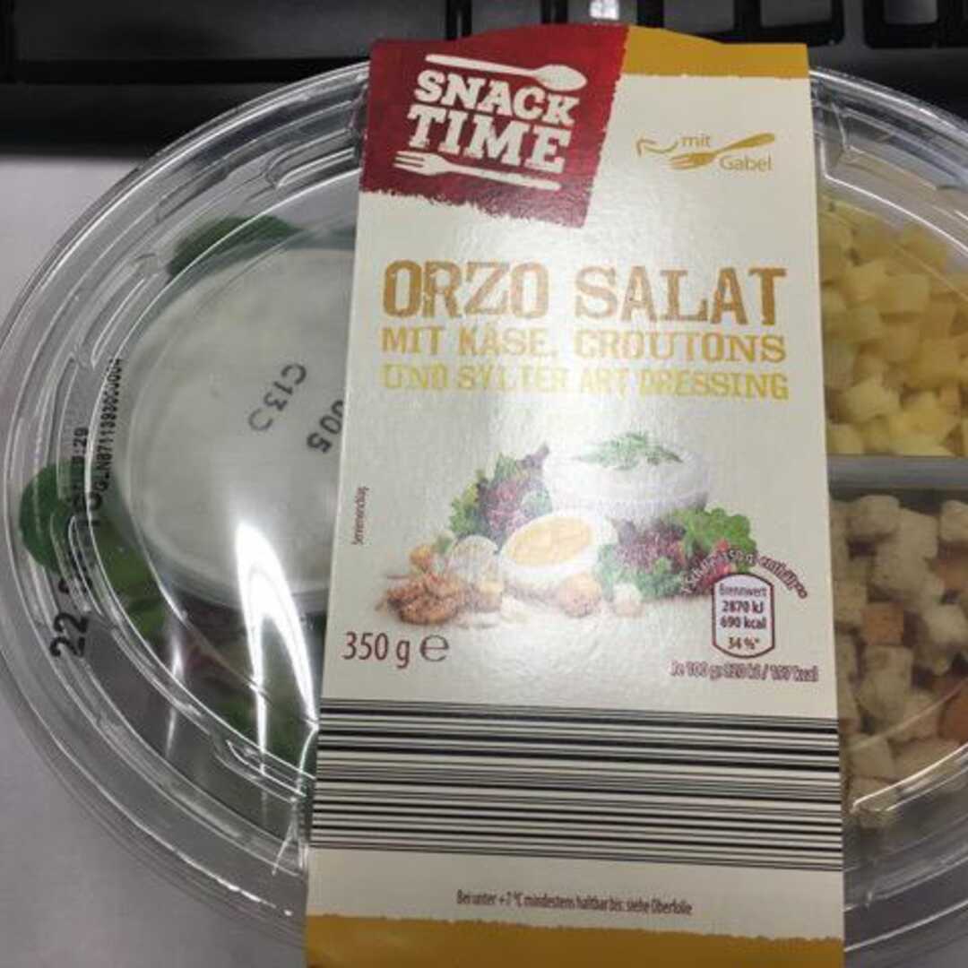 Snack Time Orzo Salat