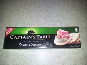 Captain's Table Water Cracker
