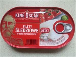 King Oscar Filety Śledziowe w Sosie Pomidorowym