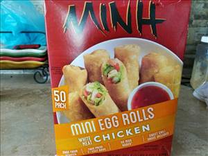Minh Mini White Meat Chicken Egg Rolls