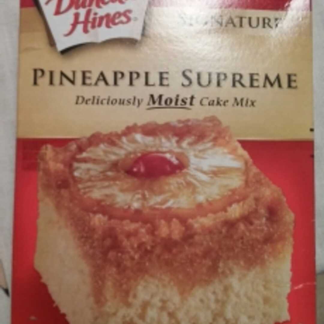 Duncan Hines Moist Deluxe Cake Mix - Pineapple Supreme
