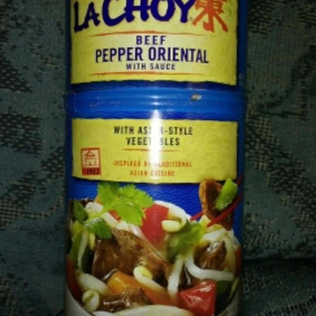 La Choy Beef Pepper Oriental