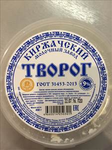 Киржачский Молочный Завод Творог 9%