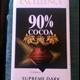 Lindt Excellence Supreme Dark Chocolate 90% Cacao