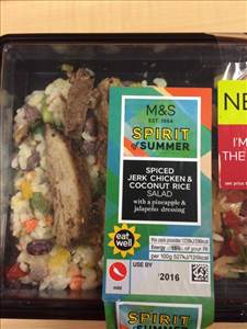 Marks & Spencer Spiced Jerk Chicken & Coconut Rice Salad