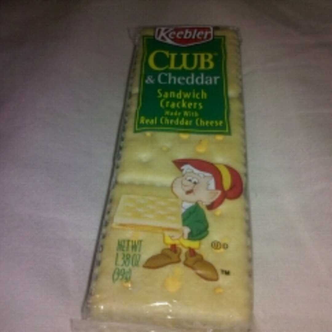 Keebler Club & Cheddar Sandwich Crackers