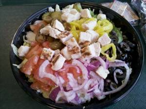 Subway Oven Roasted Chicken Salad