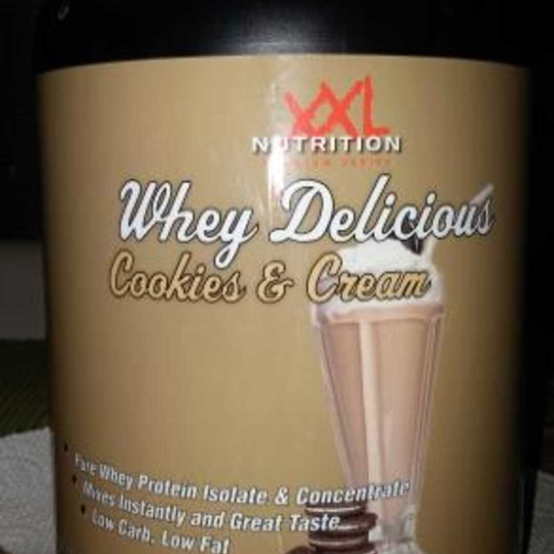 XXL Nutrition Whey Delicious Cookies & Cream