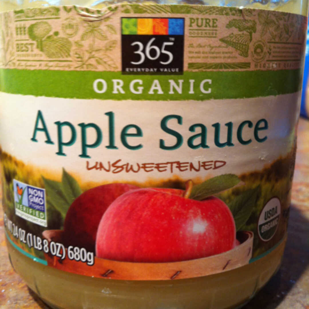 365 Organic Unsweetened Apple Sauce