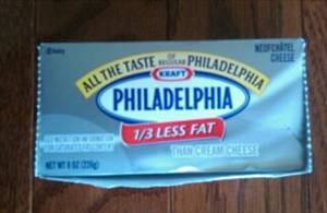 Philadelphia 1/3 Less Fat than Cream Cheese (block, not Soft)