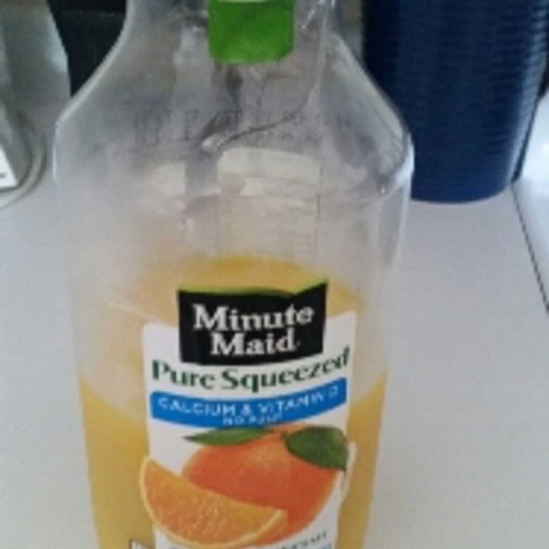 Minute Maid Premium Home Squeezed Style Calcium + Vitamin D High Pulp 100% Orange Juice