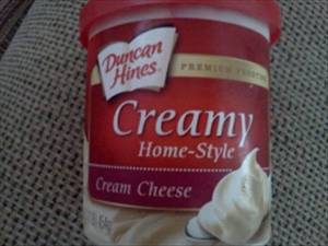 Duncan Hines Creamy Home-Style Frosting - Cream Cheese
