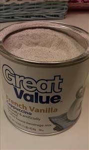 Great Value French Vanilla Instant Cappuccino