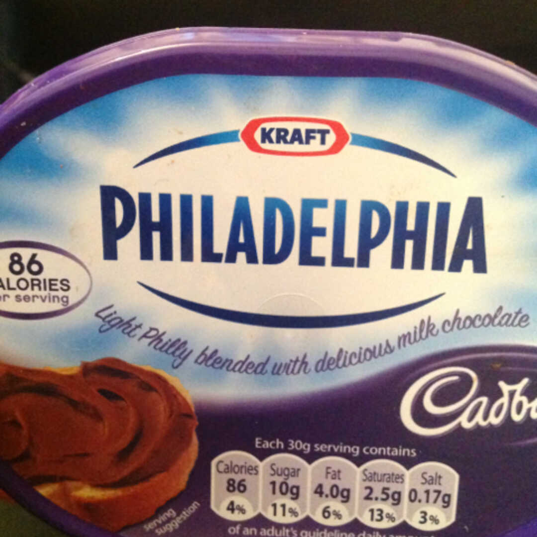 Philadelphia Cream Cheese with Cadbury