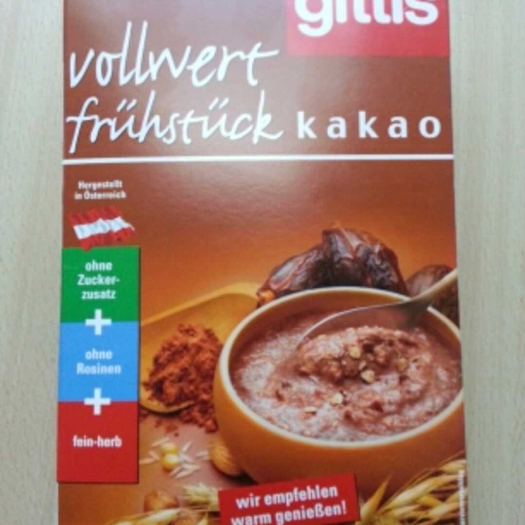 Gittis Vollwert Frühstück Kakao
