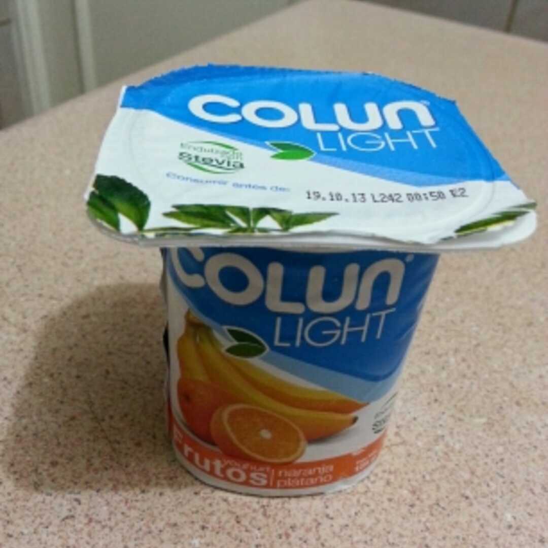 Colun Yoghurt Light Frutos Naranja Plátano