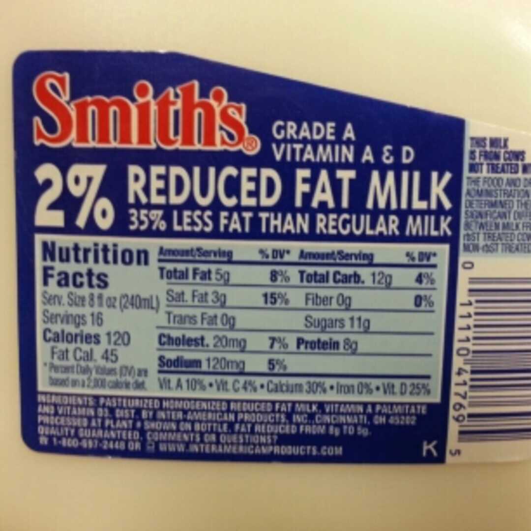 2% Fat Milk