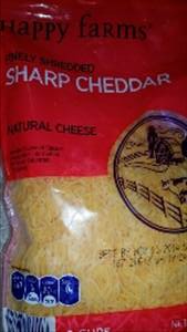 Happy Farms Shredded Sharp Cheddar Cheese