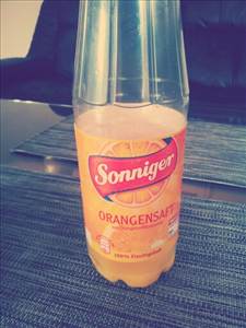 Sonniger Orangensaft (Flasche)