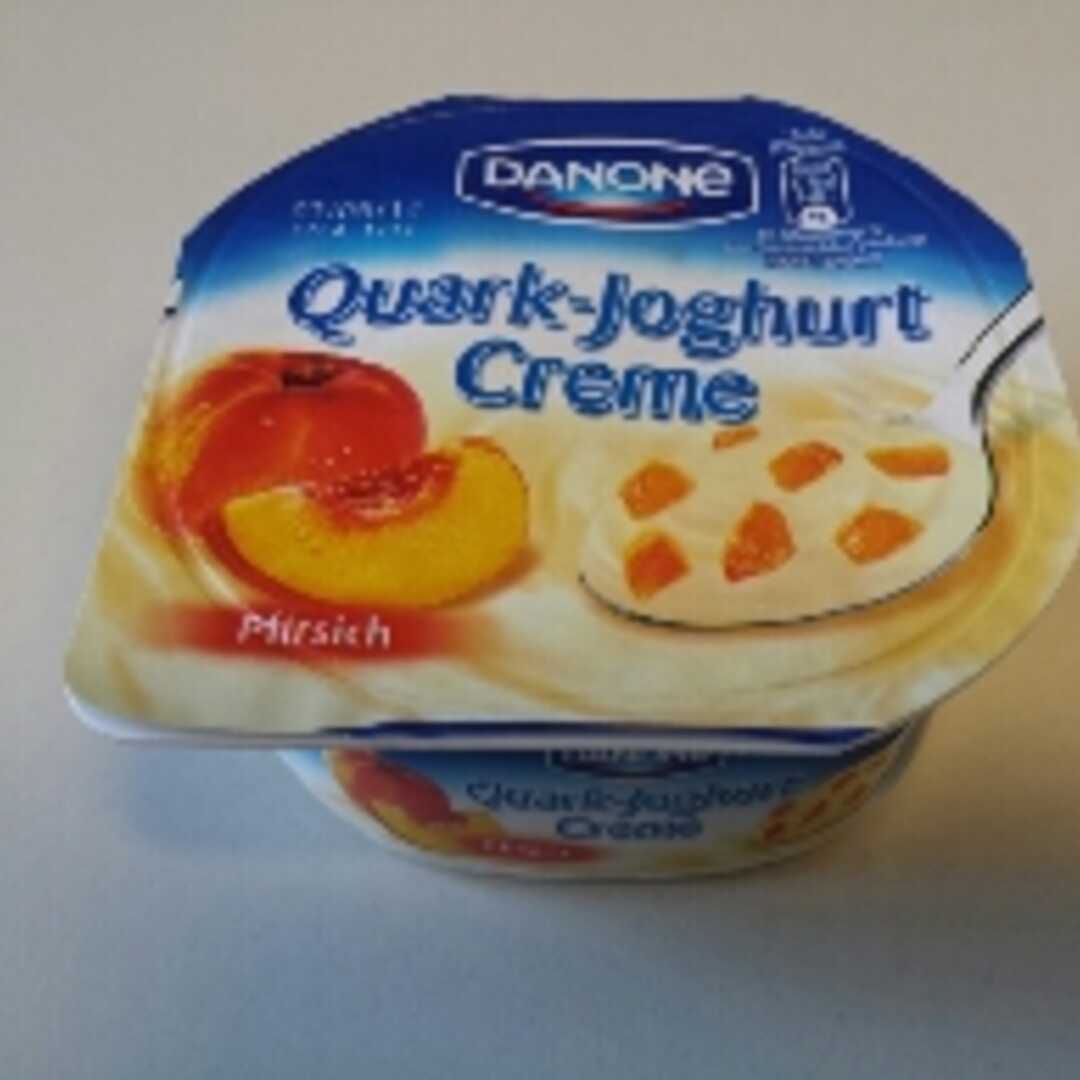 Danone Quark-Joghurt Creme Pfirsich