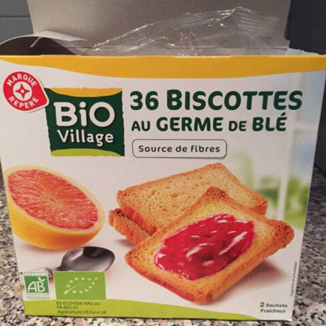 Bio Village Biscottes au Germe de Blé