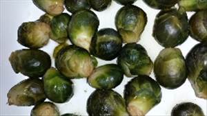 Cooked Brussels Sprouts (from Fresh)