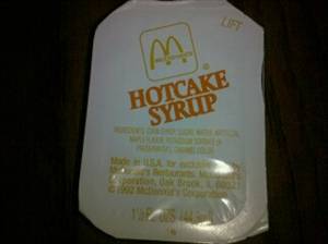 McDonald's Hotcake Syrup