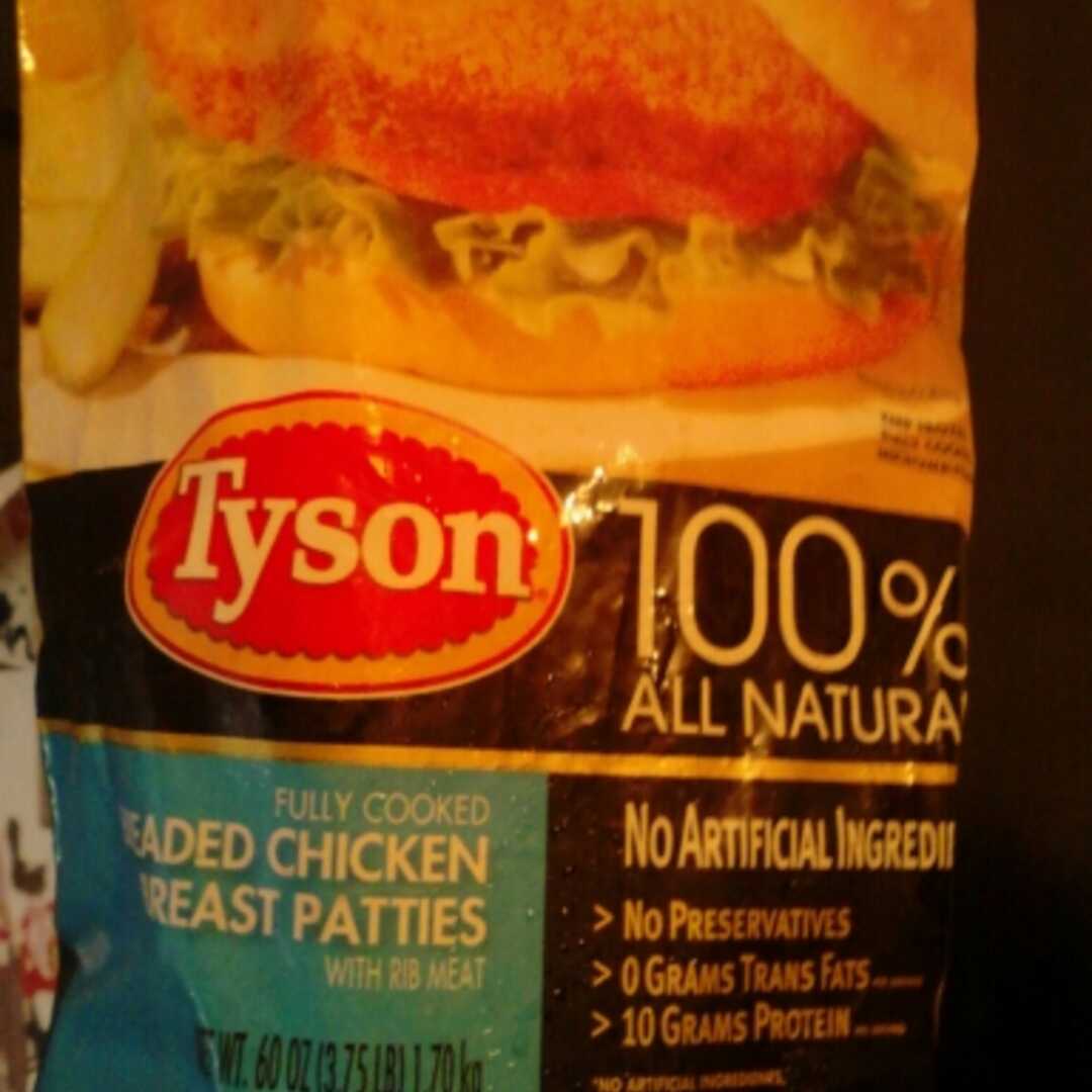 Tyson Foods Chicken Breast Patty