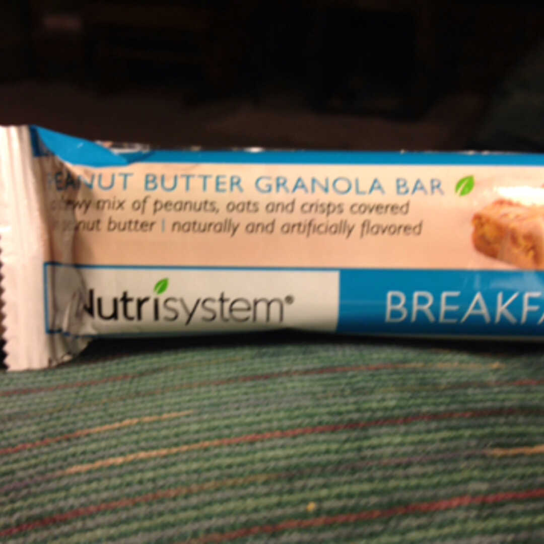 NutriSystem Peanut Butter Granola Bar