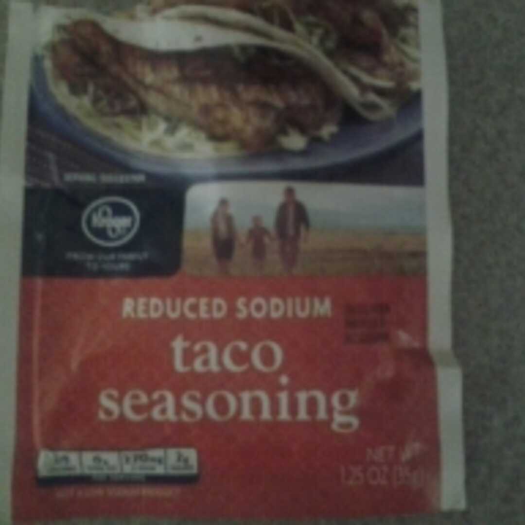Kroger Reduced Sodium Taco Seasoning