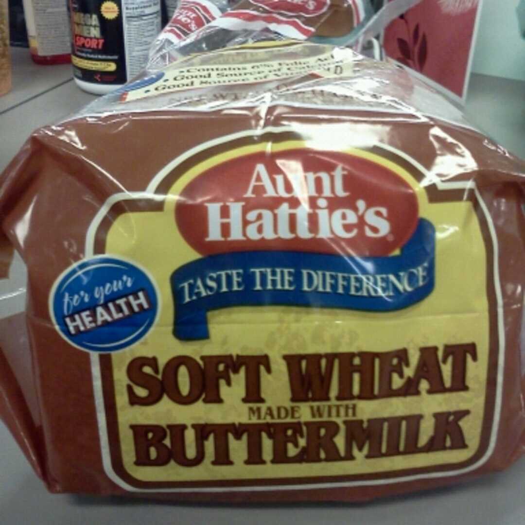 Aunt Hattie's Soft Wheat Bread with Buttermilk