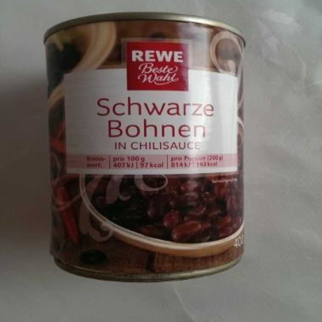 REWE Beste Wahl Schwarze Bohnen in Chilisauce