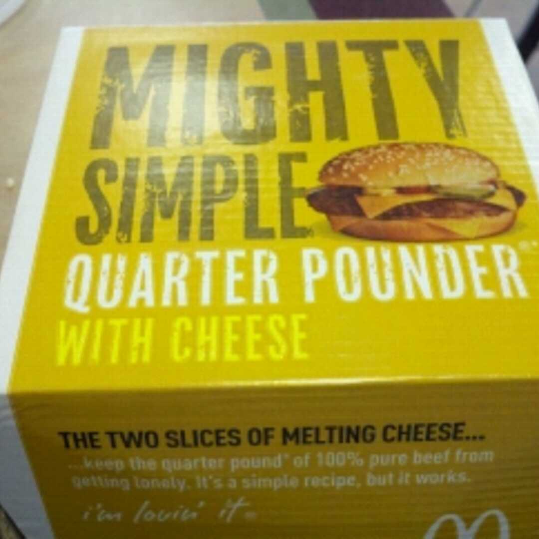 McDonald's Quarter Pounder with Cheese
