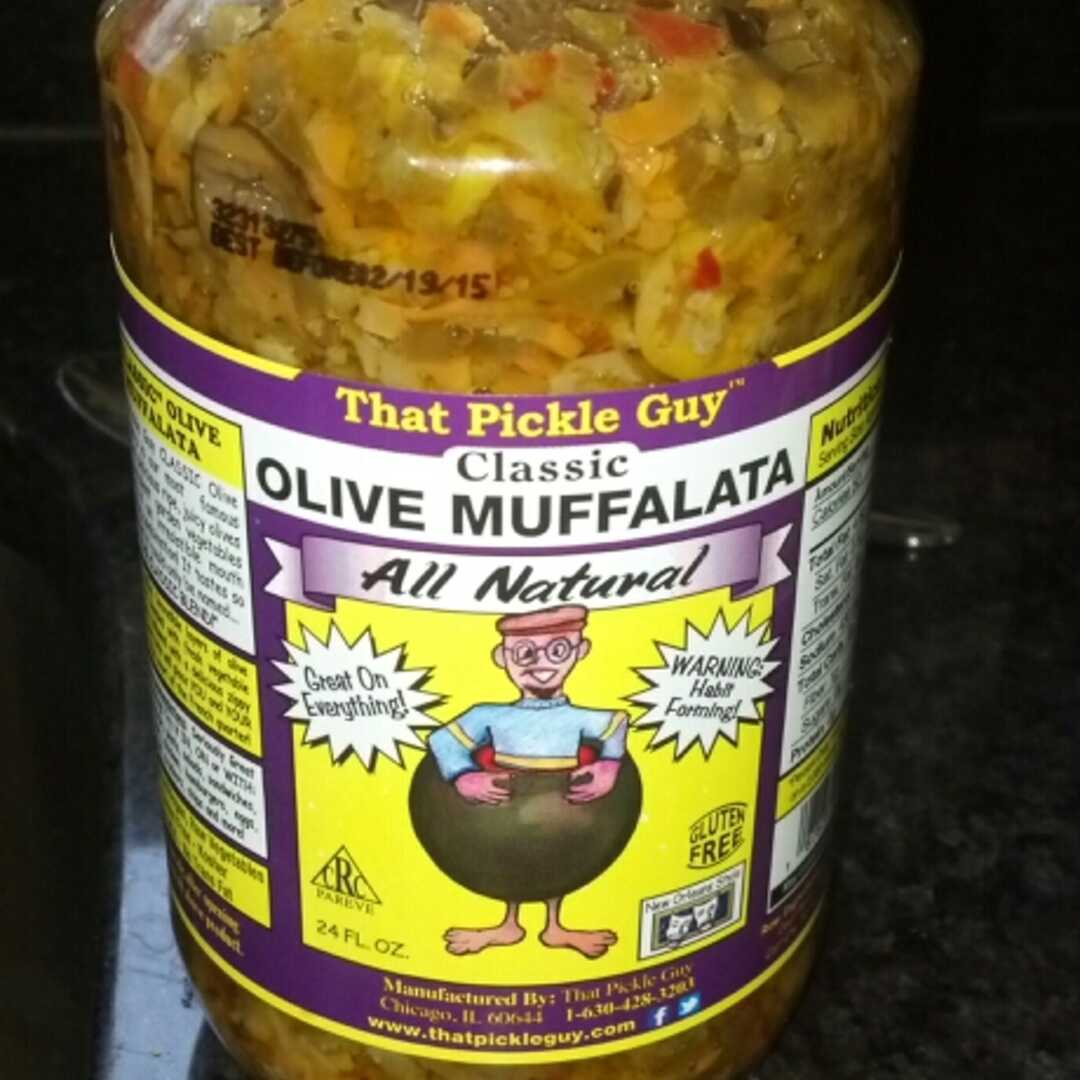 Calories in That Pickle Guy Olive Muffalata and Nutrition Facts