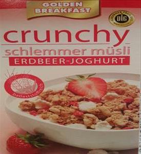Golden Breakfast Crunchy Schlemmer Müsli Erdbeer-Joghurt