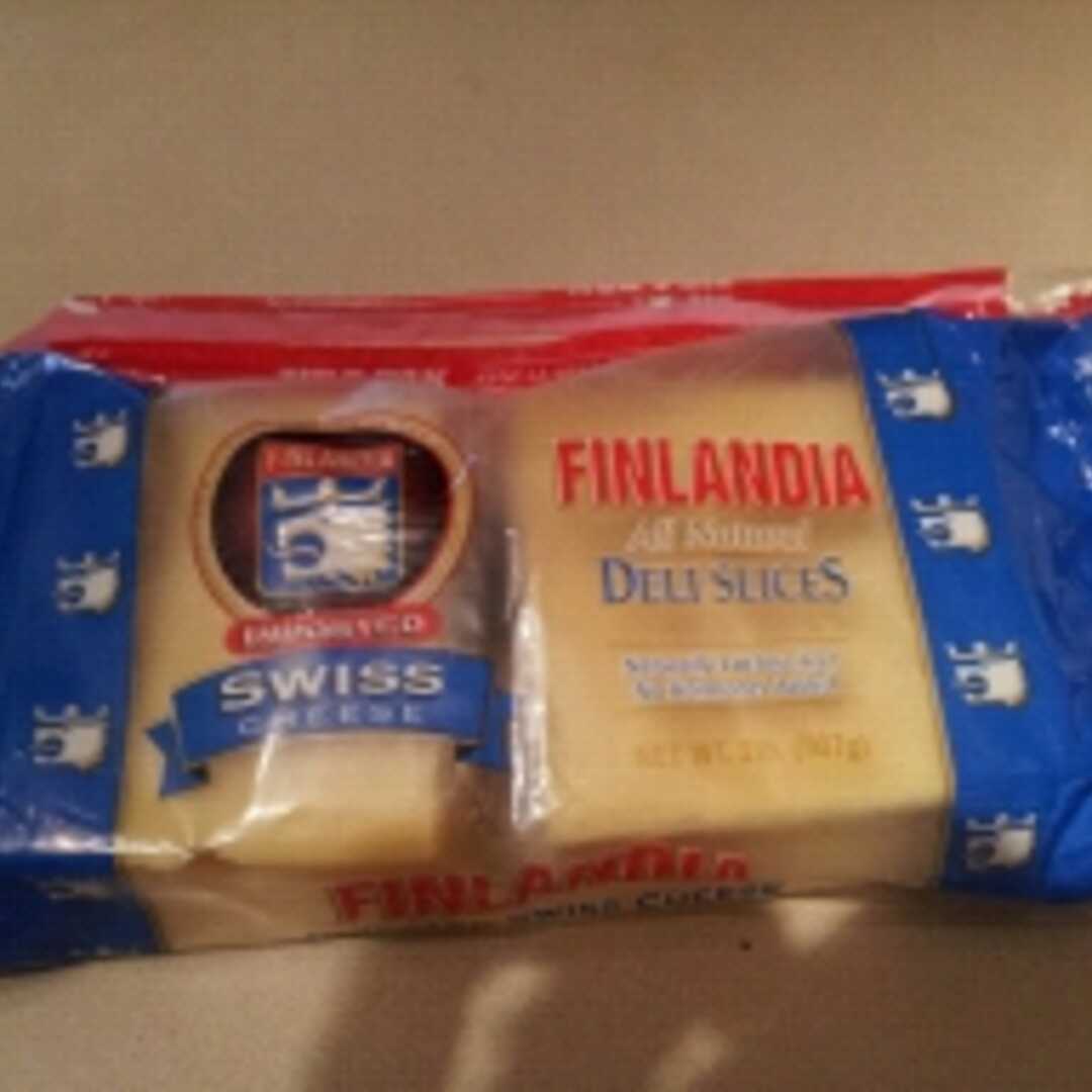 Finlandia Imported Swiss Natural Cheese Deli Slices