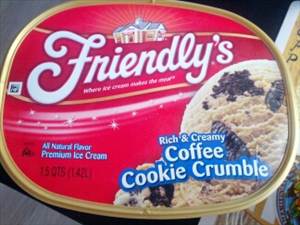 Friendly's Coffee Cookie Crumble Ice Cream